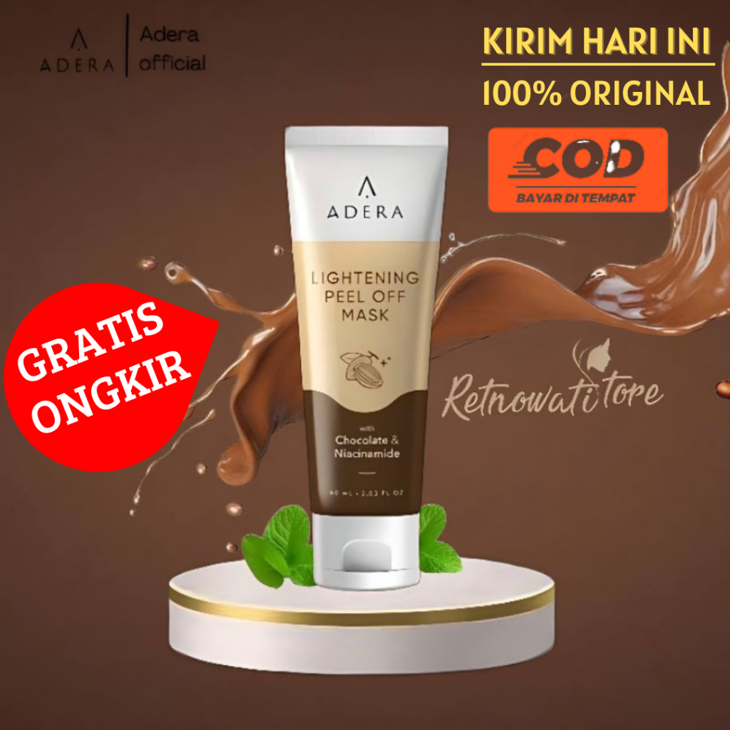 Jual Adera Lightening Peel Off Mask Kulit Flek Hitam Mencerahkan Kulit