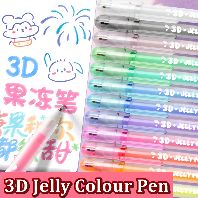 Jual LEX GEL PEN 3D JELLY PEN 3 DIMENSI