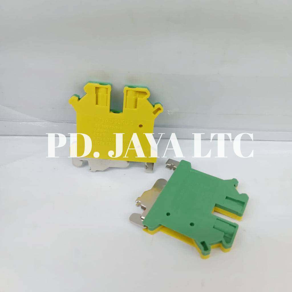 Jual Terminal Block Type UK (Color - Yellow Green) | Shopee Indonesia