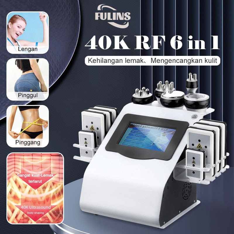 Jual RF 6 in 1 Slimming radio Alat rf wajah frequency lipo laser