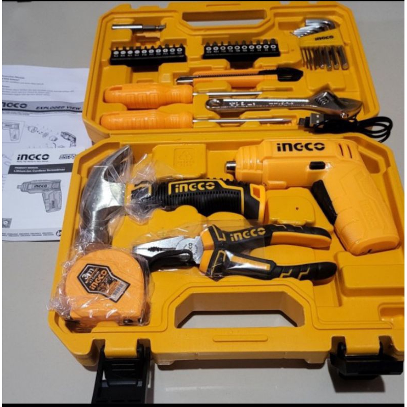 Jual Toolskit set ingco 38pcs Shopee Indonesia