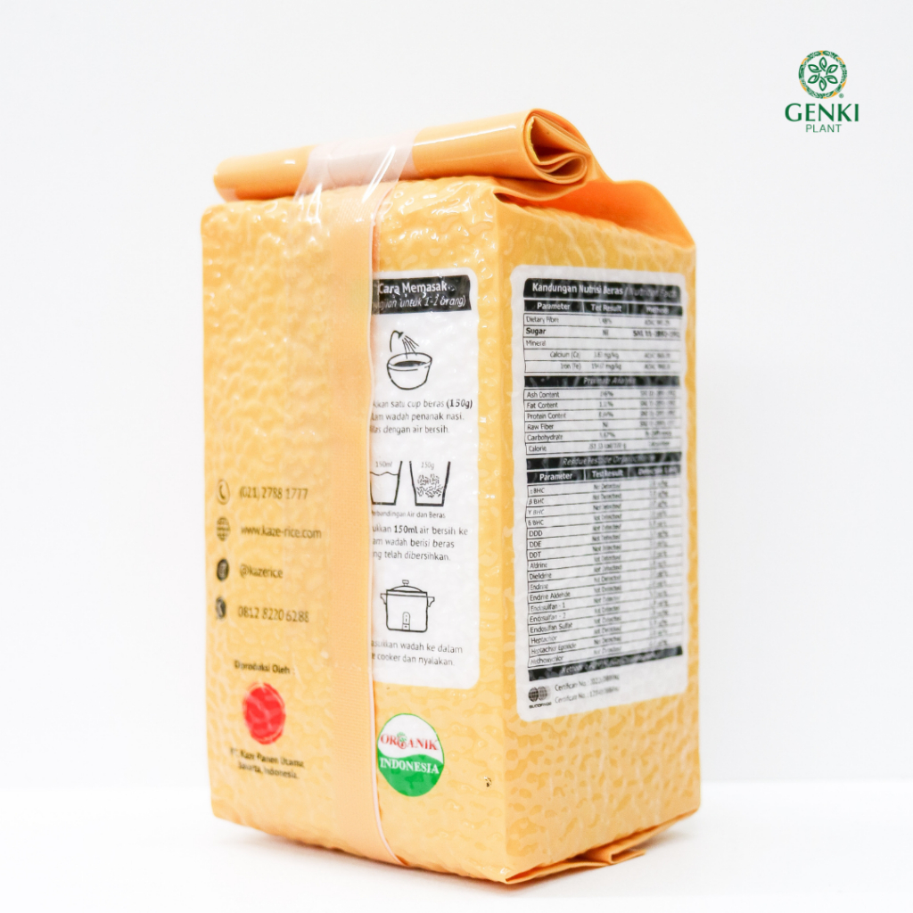 Jual Kaze Japonica White Rice Zero Sugar / Japanese Rice / Beras Jepang ...