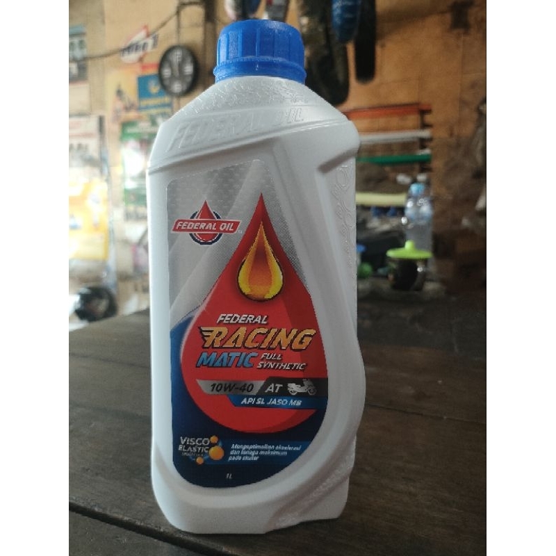 Jual Oli Federal Racing Matic 10W-40 1L | Shopee Indonesia