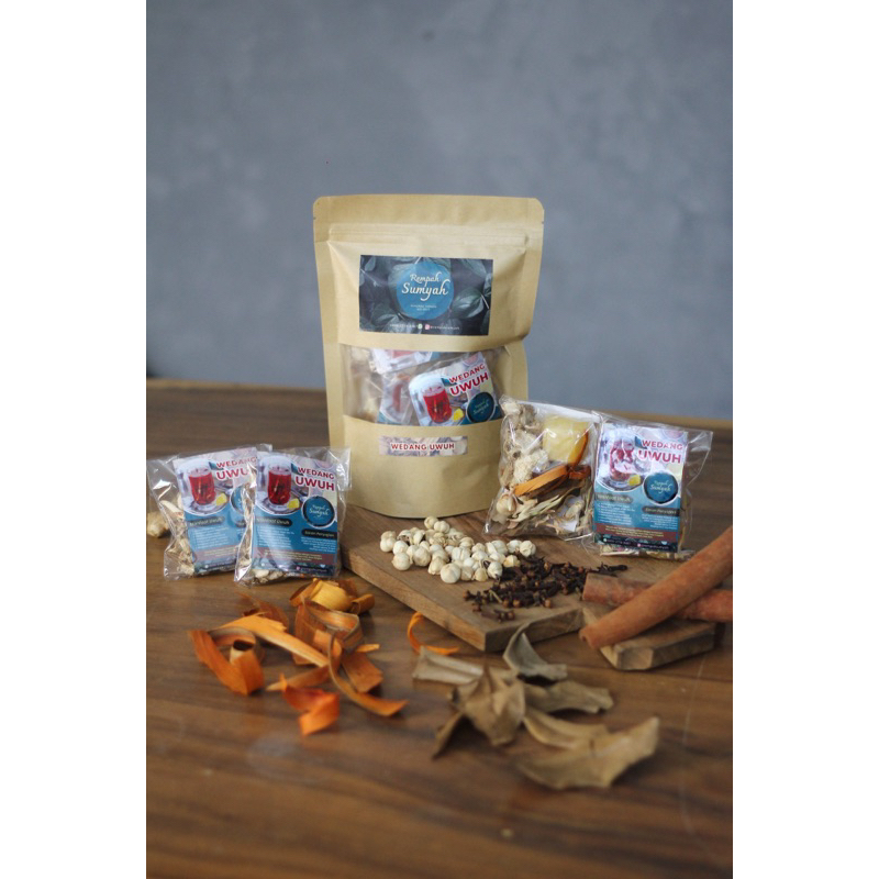 Jual REMPAH SUMYAH - WEDANG UWUH KOMPLIT GULA BATU ISI 5 | Shopee Indonesia