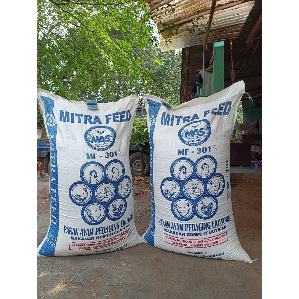Jual Pur / Voer - Mitra Feed MF 301 - 1 kg | Shopee Indonesia