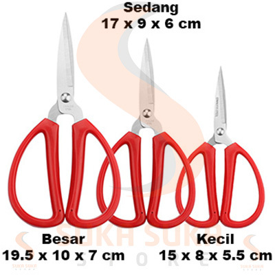 Jual Gunting Kodok Tailor Scissors/ Gunting Serbaguna Tajam Gagang ...