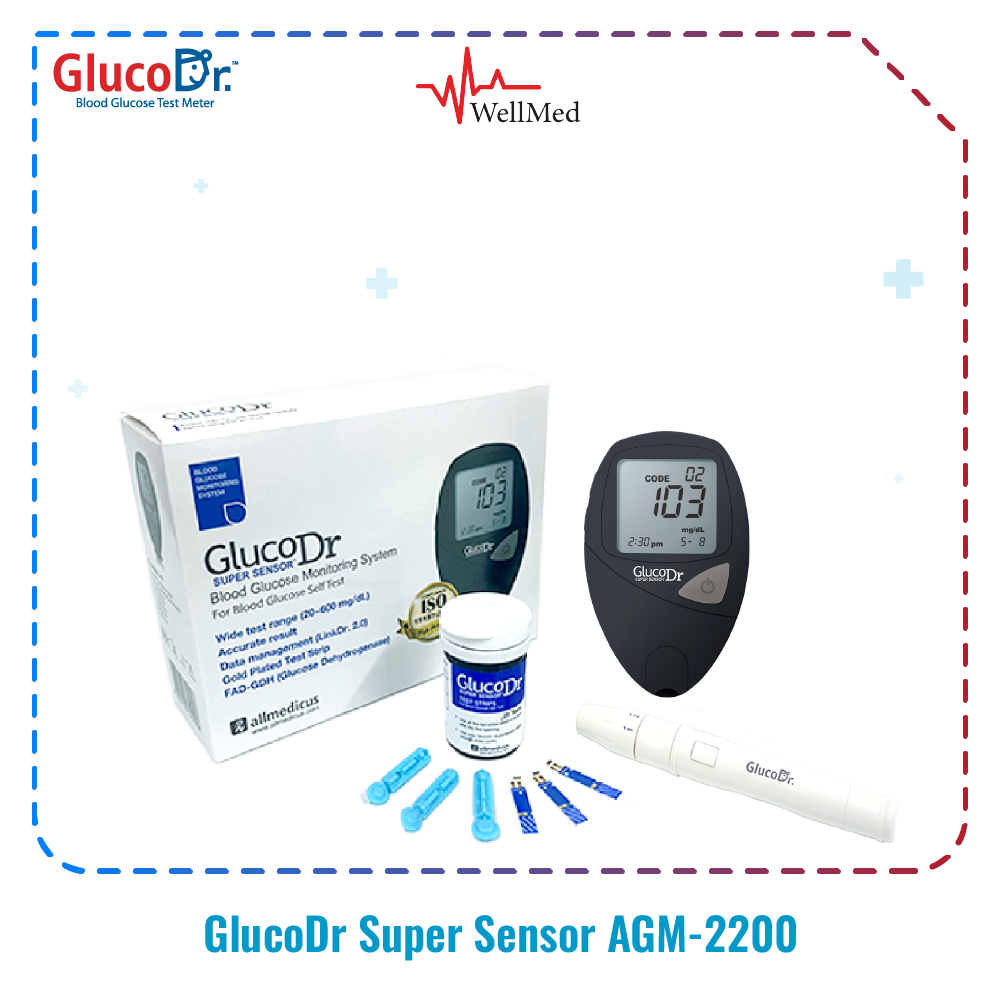 Jual Glucodr Agm Super Sensor Strip Tes Shopee Indonesia