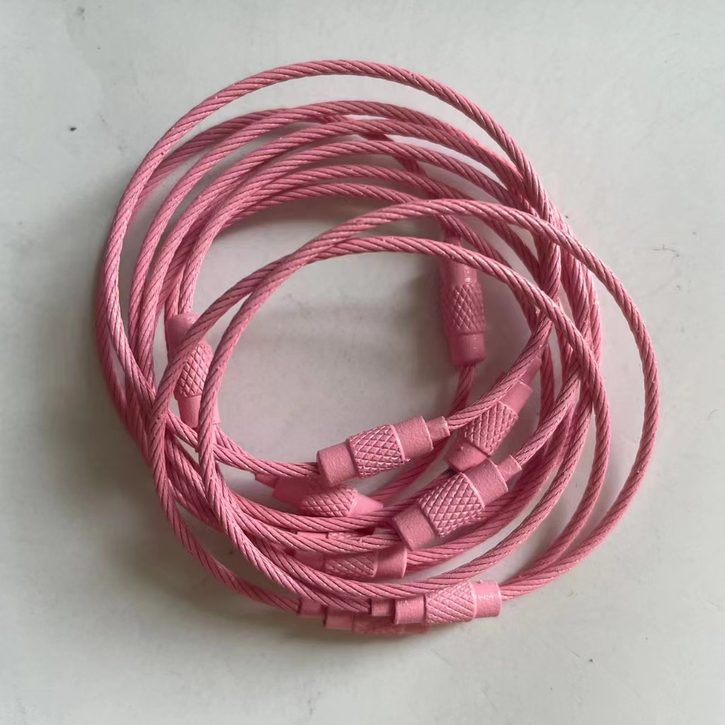 Jual O Ring Besar Tali Kawat Gantungan Kunci Mobil Tas Warna Warni Harga Pc Shopee Indonesia