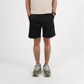 Fairgoods Celana Chinos Pendek Slim Fit  - Black