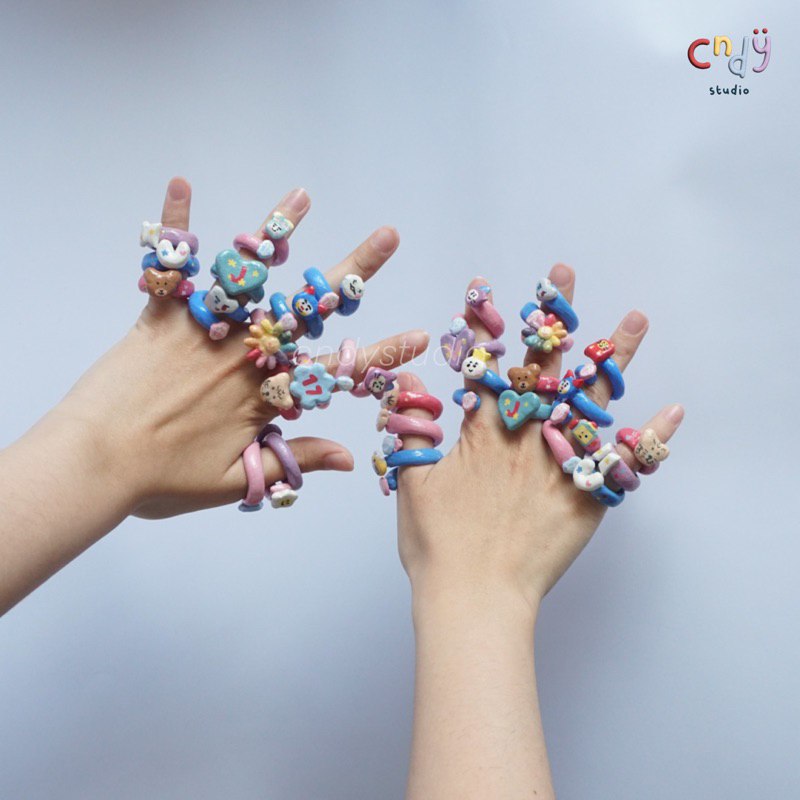 Jual Custom Clay Rings | Shopee Indonesia