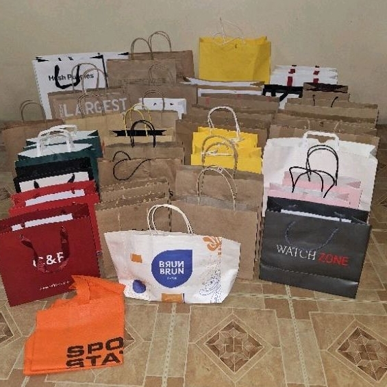 Jual Paperbag Dustbag Branded Paper Bag Hnm/gucci/sport Station ...