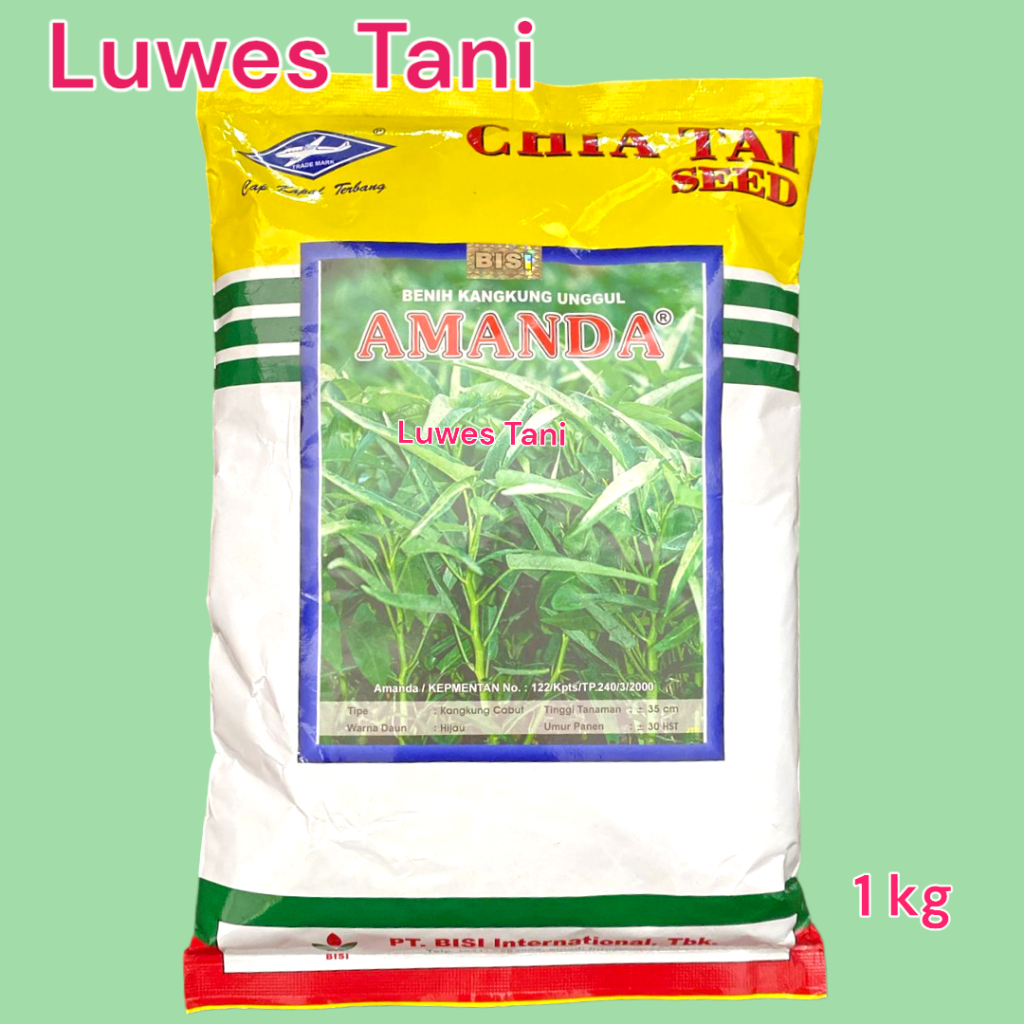 Jual Benih Kangkung Unggul Amanda 1kg Kapal Terbang Shopee Indonesia