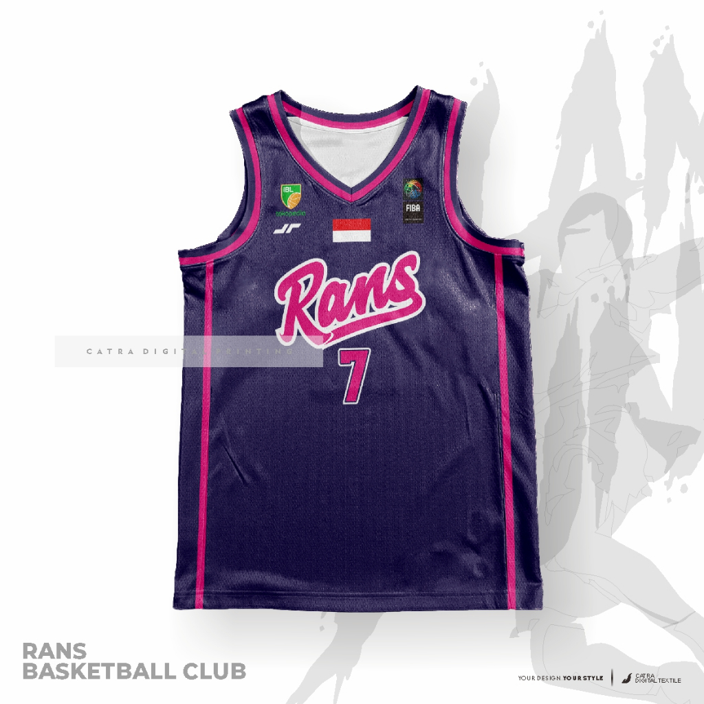 Jual Jersey Basketball Rans (Free Nameset) | Shopee Indonesia