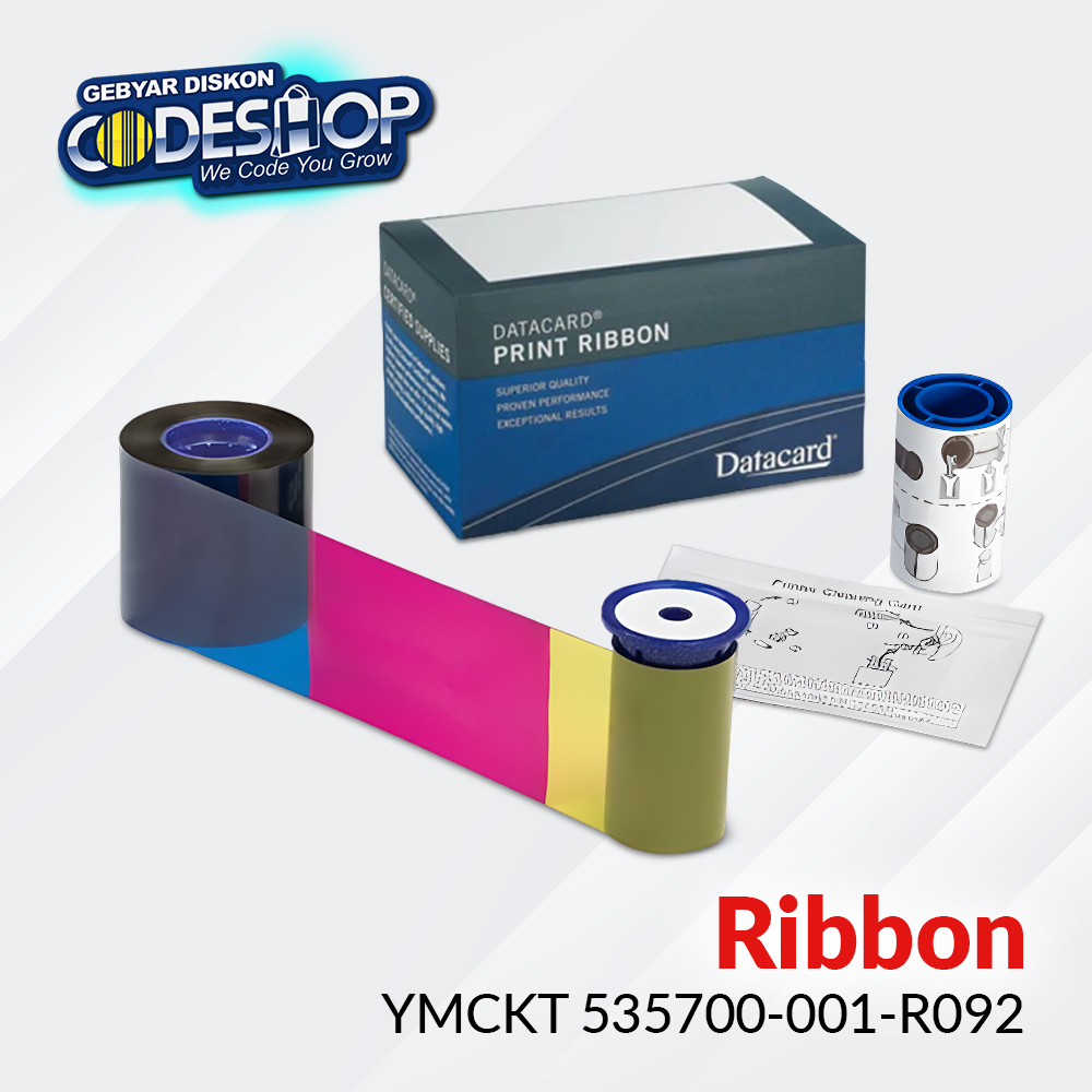 Jual Entrust Ribbon Warna Color Datacard CD168 CD800 CD868 250 Prints ...