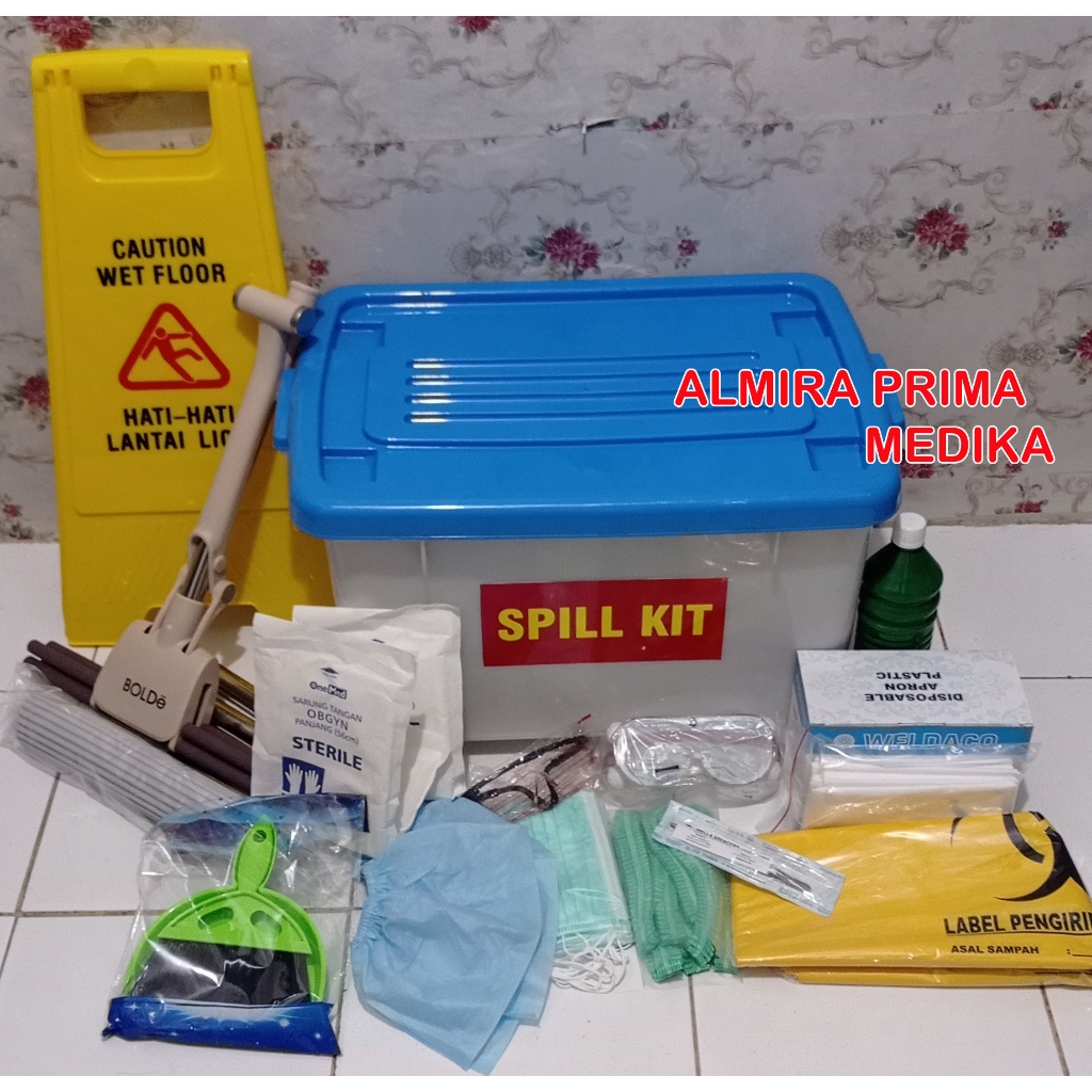 Jual Spill Kit Limbah B3 Medis / Biohazard Rumah Sakit Klinik Puskesmas ...