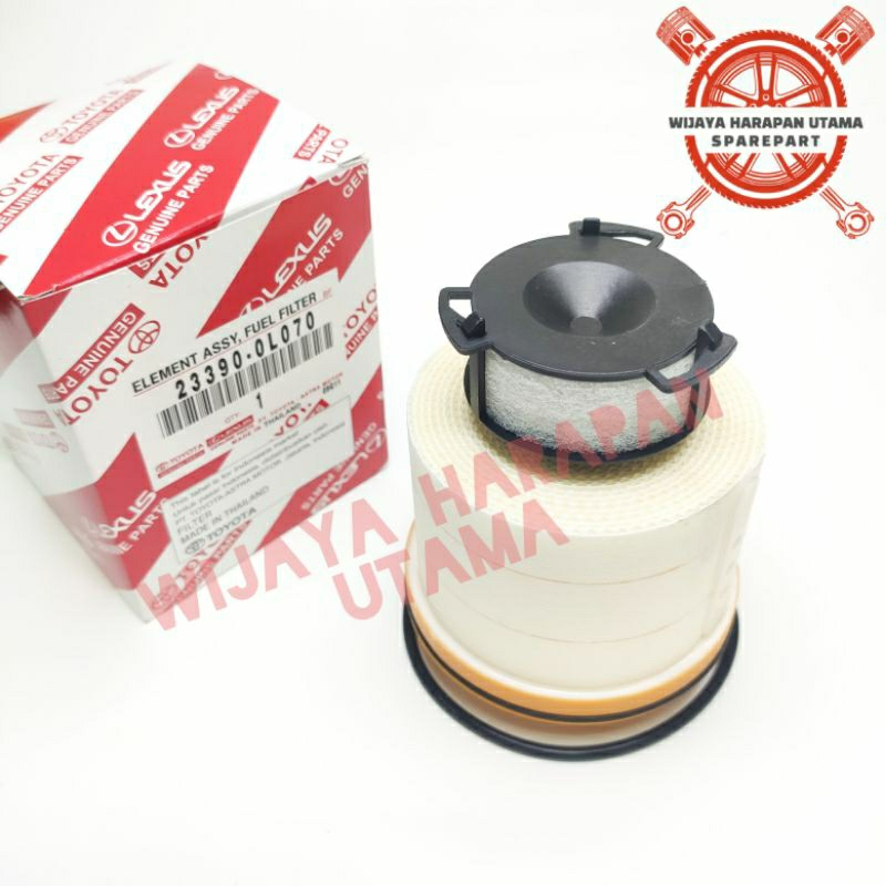Jual Fuel Filter Saringan Solar Innova Reborn Fortuner VRZ Hilux Revo ...