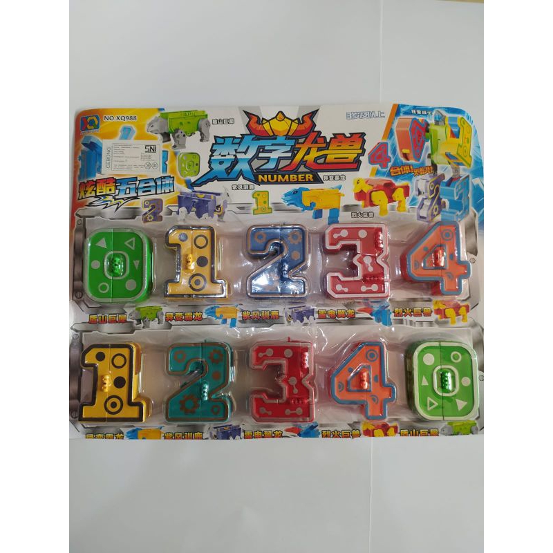 Jual Robot Angka isi 5pcs | Shopee Indonesia