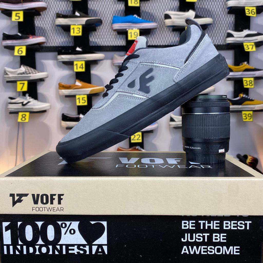 Jual Voff Official Store - Voff Jamief Grey | Sepatu Pria | Sneakers ...
