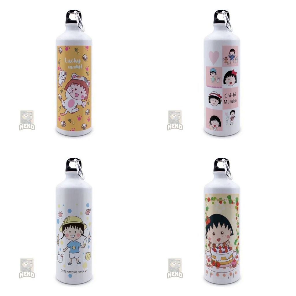 Jual Botol Sport Motif Anime 90s Chibi Maruko Chan | Botol Lucu | Botol