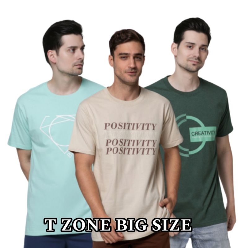 T Zone Boring Puppy Kaos Casual Pria main image 1