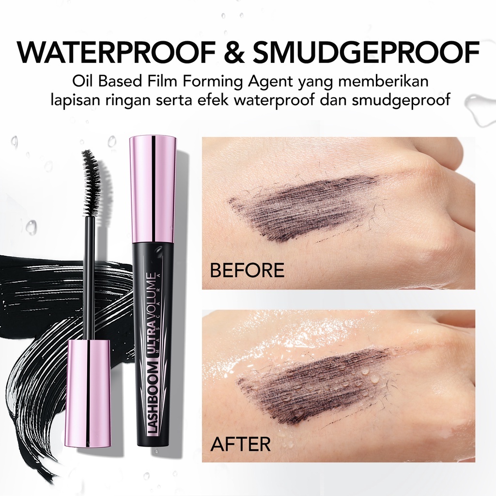 Jual YOU Lashboom Ultra Volume Mascara | Maskara Waterproof | Tahan 24 ...
