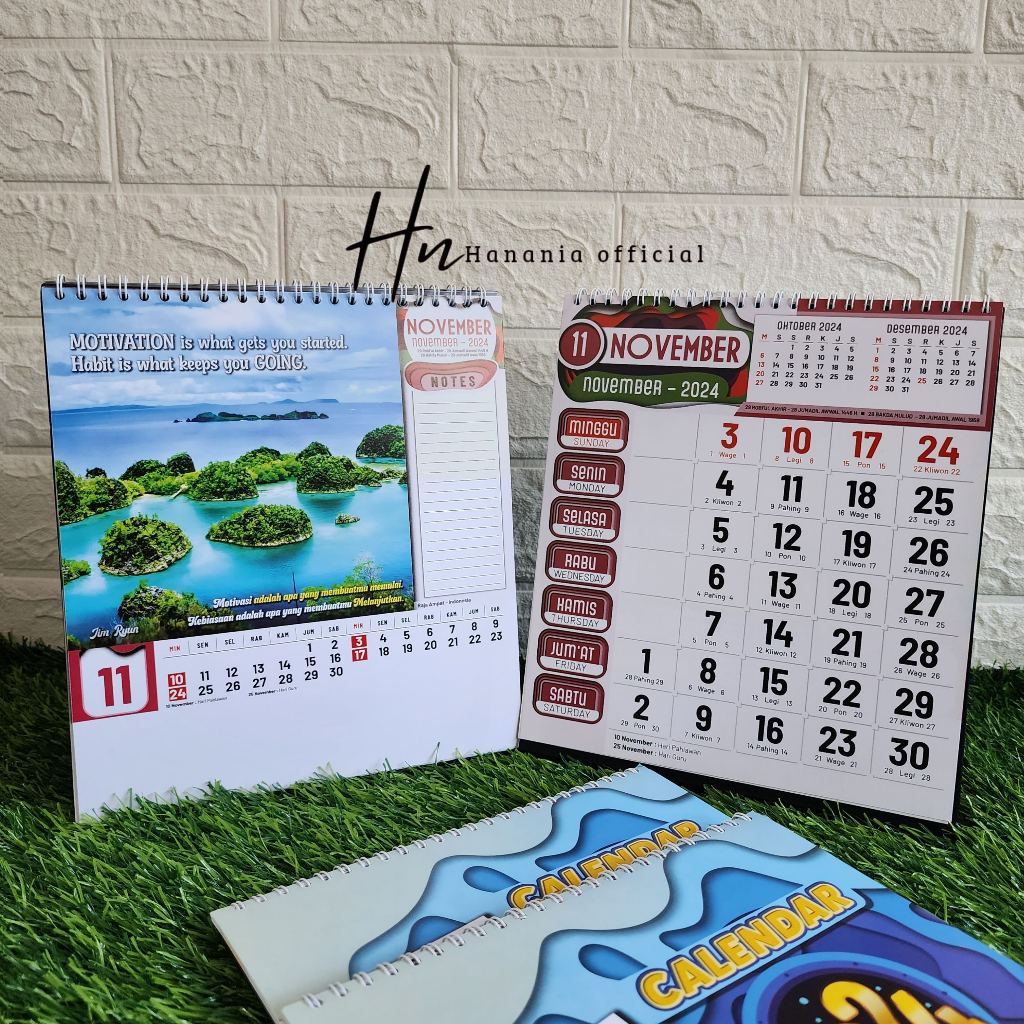 Jual KALENDER MEJA EXECUTIVE / KALENDER DUDUK EXECUTIVE TAHUN 2024