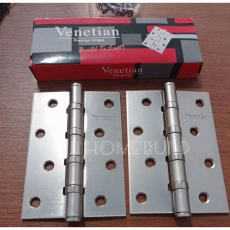 Jual Engsel Pintu 4 Inch Tebal / Engsel Venetian 4