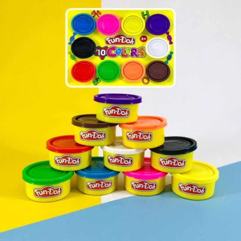 Jual Fundoh 1 set 10 Colors 28004 | Shopee Indonesia
