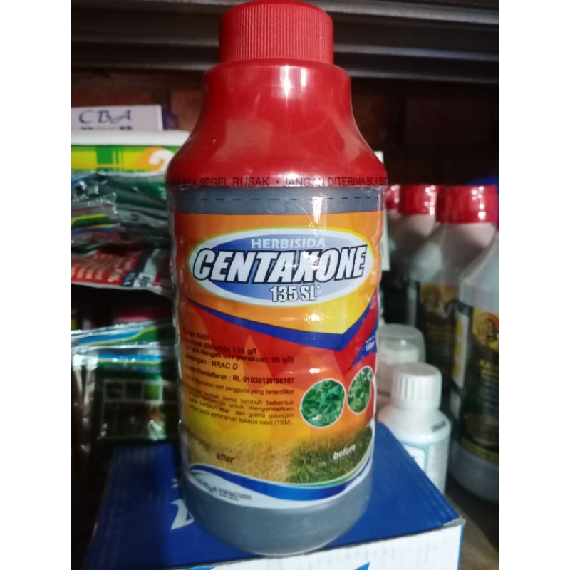 Jual Centaxone 135 Sl 1 Liter Herbisida Kontak And Mati Kering Shopee