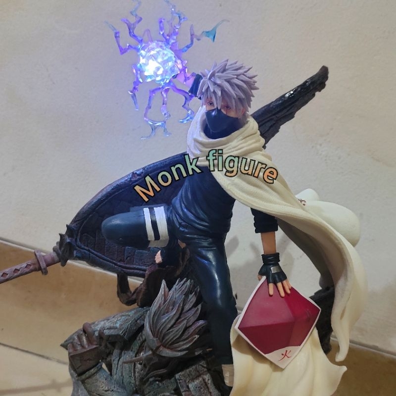 Jual LEGENDARY Statue Kakashi Burning Wind studio design Perfect grade ...