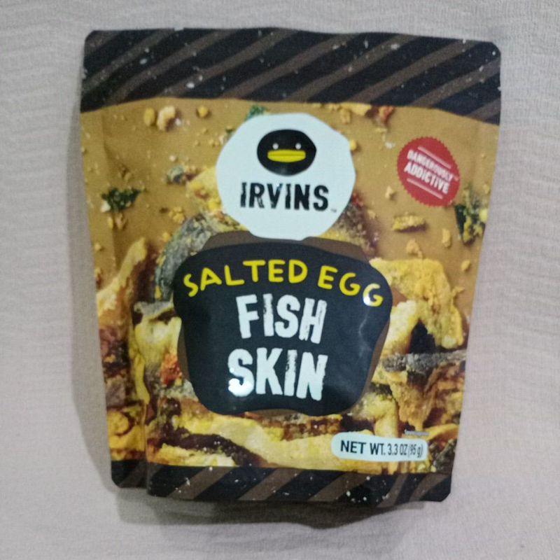 Jual IRVINS SALTED EGG FISH SKIN 95 Gr | Shopee Indonesia