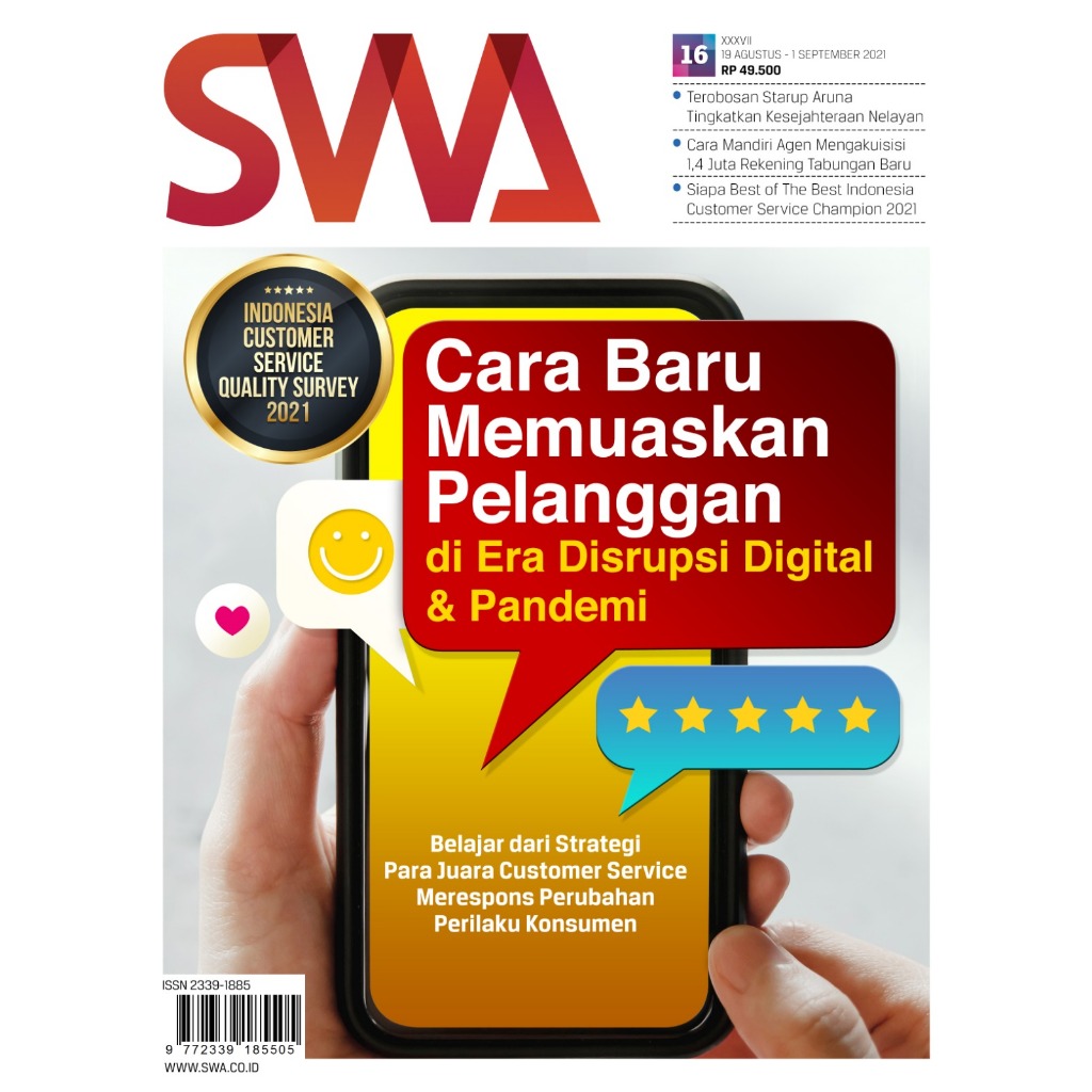 Jual majalah SWA edisi 16/2021 | Shopee Indonesia
