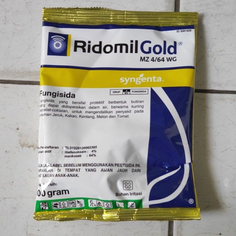 Jual Fungisida Ridomil Gold MZ 4/64 WG 100 gr | Shopee Indonesia