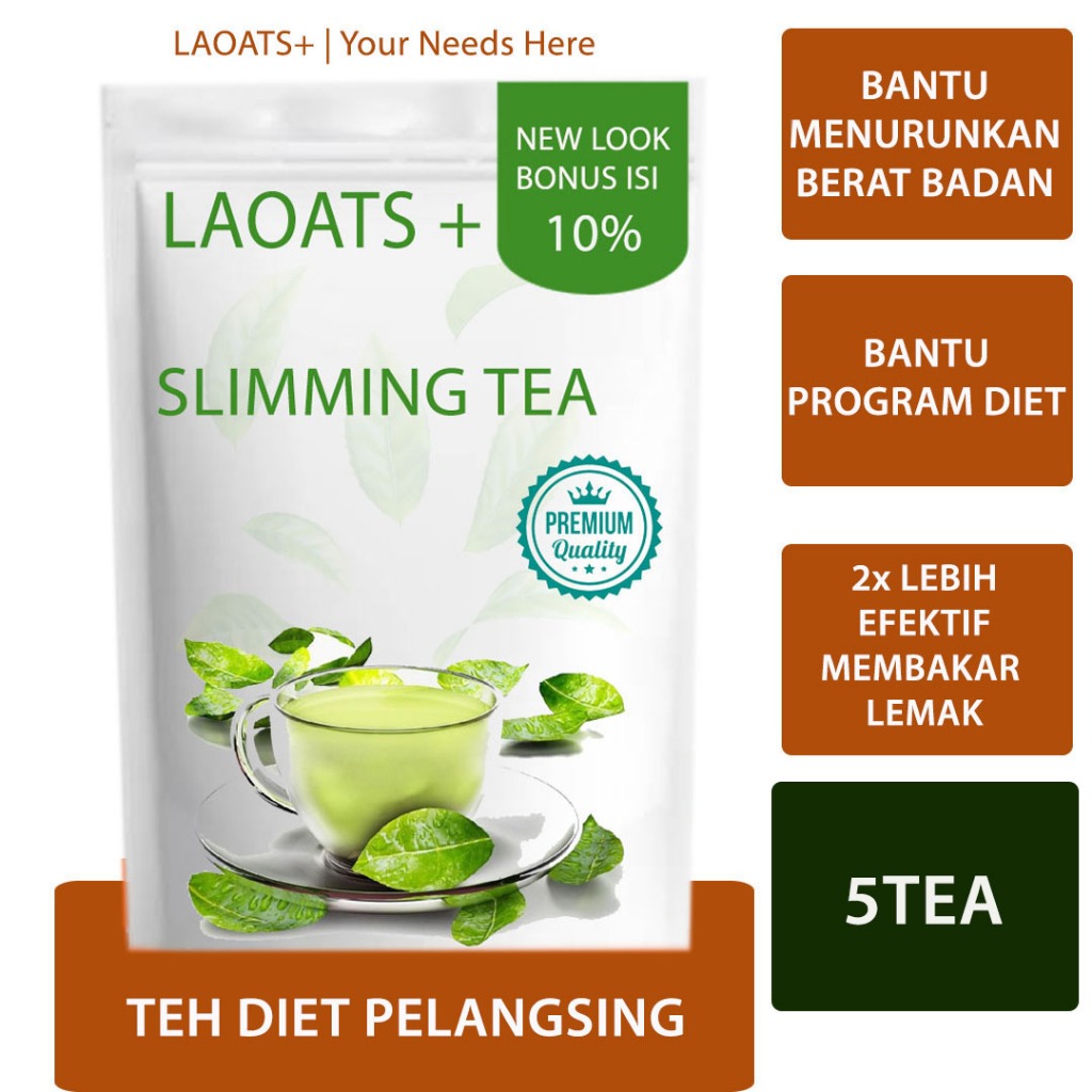 Jual Obat Langsing Penurun Berat Badan Laoats (5TEA) Shopee Indonesia