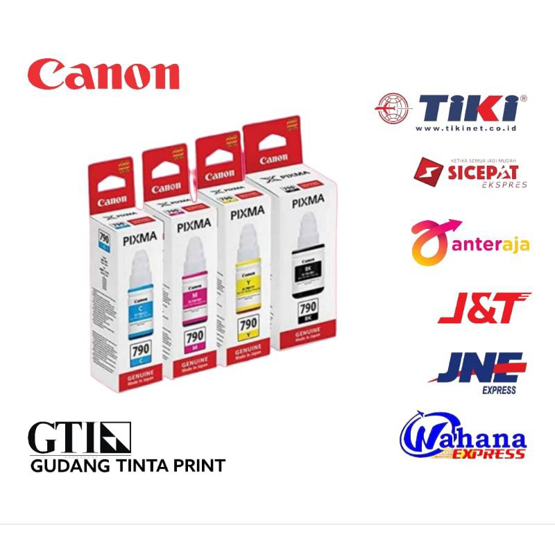 Jual Tinta Canon Gi 790 For Printer G1000 G2000 G3000 G4000 Shopee Indonesia