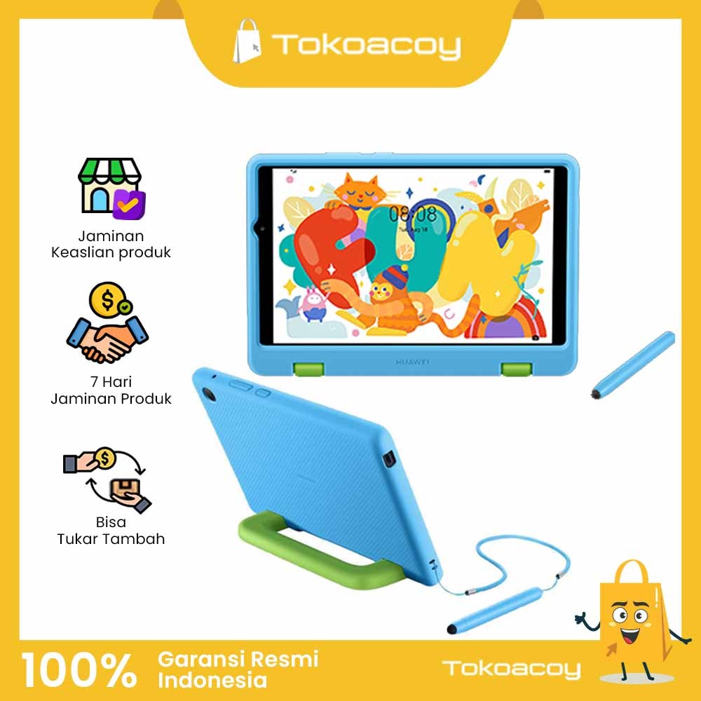 Jual Huawei MatePad T8 Kids Edition Tablet 2/16GB Garansi Resmi Fullset ...