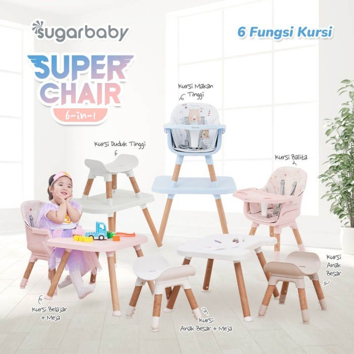 Baby high chair 6 in 1 clearance