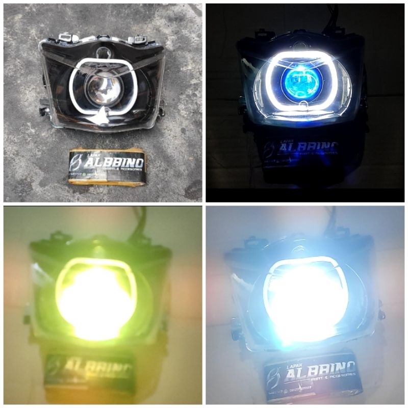Jual fake BiLED BEAT Karbu Beat FI Beat New eco Headlamp Custome