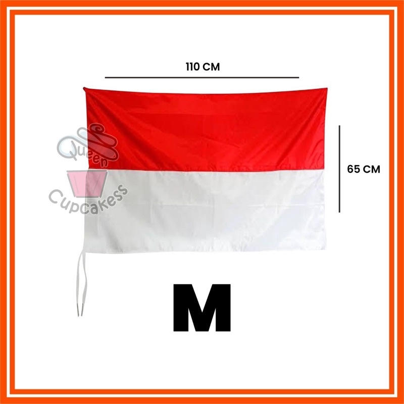 Jual Bendera Kain Indonesia Merah Putih Size Cm X Cm Shopee Indonesia