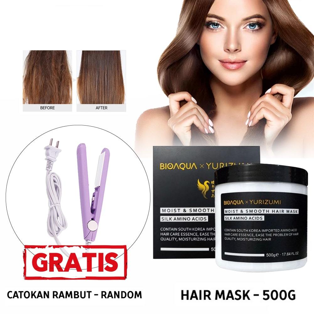 Jual BIOAQUA X YURIZUMI Hair Mask Creambath Masker Rambut ala Salon ...
