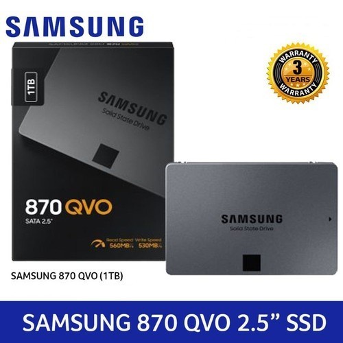 Jual Samsung 870 QVO 1TB Internal SSD SATA III 2.5" 1 TB Shopee Indonesia