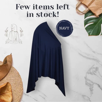 HS Hijab Segitiga Instan Jersey Super Jilbab Instan Jersey Premium