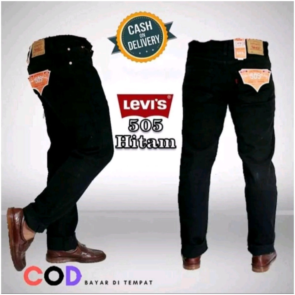 Jual Celana jeans standar / jeans reguler pria - basic Celana panjang