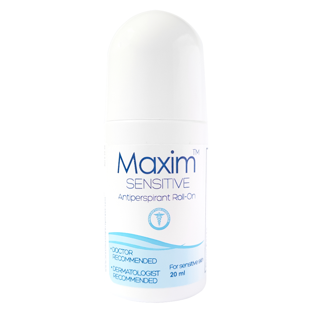 Jual Maxim Antiperspirant Roll On For Sensitive Skin 10.8 Volume 20ml