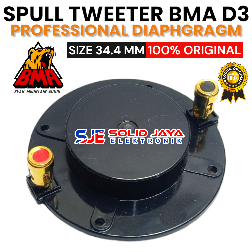 Jual SPUL TWITER BMA D3 D-3 D 3 TWETER 34,4 MM 34.4 TWEETER 34,4MM 34 ...