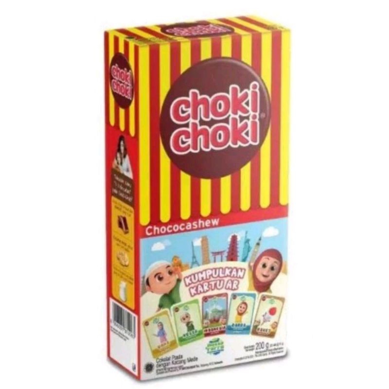 Jual CHOKI CHOKI CHOCOCASHEW ISI 20 | Shopee Indonesia