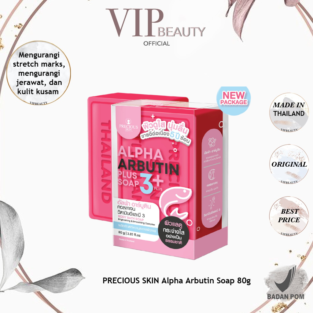 Jual PRECIOUS SKIN Alpha Arbutin Soap 80g Shopee Indonesia