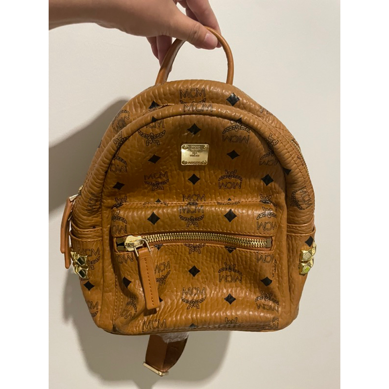 Jual Ransel MCM Star backpack - PL kondisi excellent | Shopee Indonesia