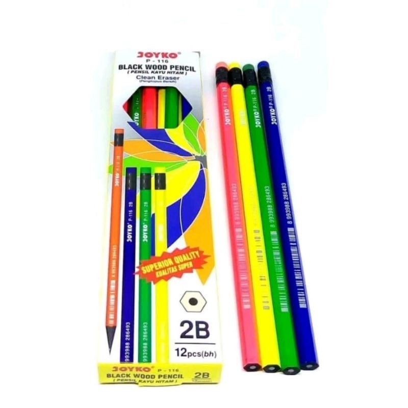 Jual Pensil Joyko P B Per Pack Shopee Indonesia