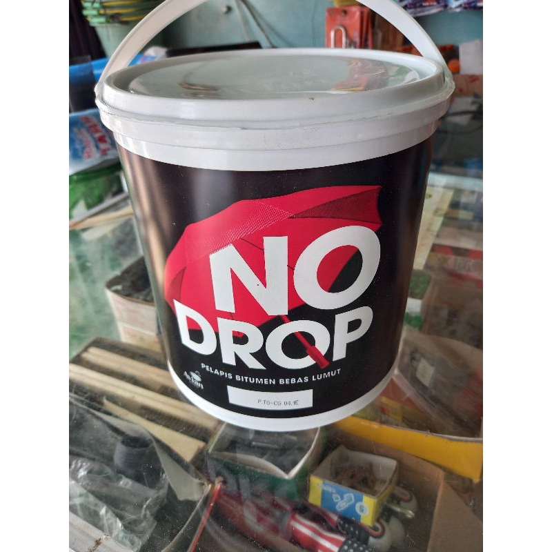 Jual NO DROP BITUMEN 4KG WARNA HITAM PELAPIS ANTI BOCOR DARI AVIAN ...